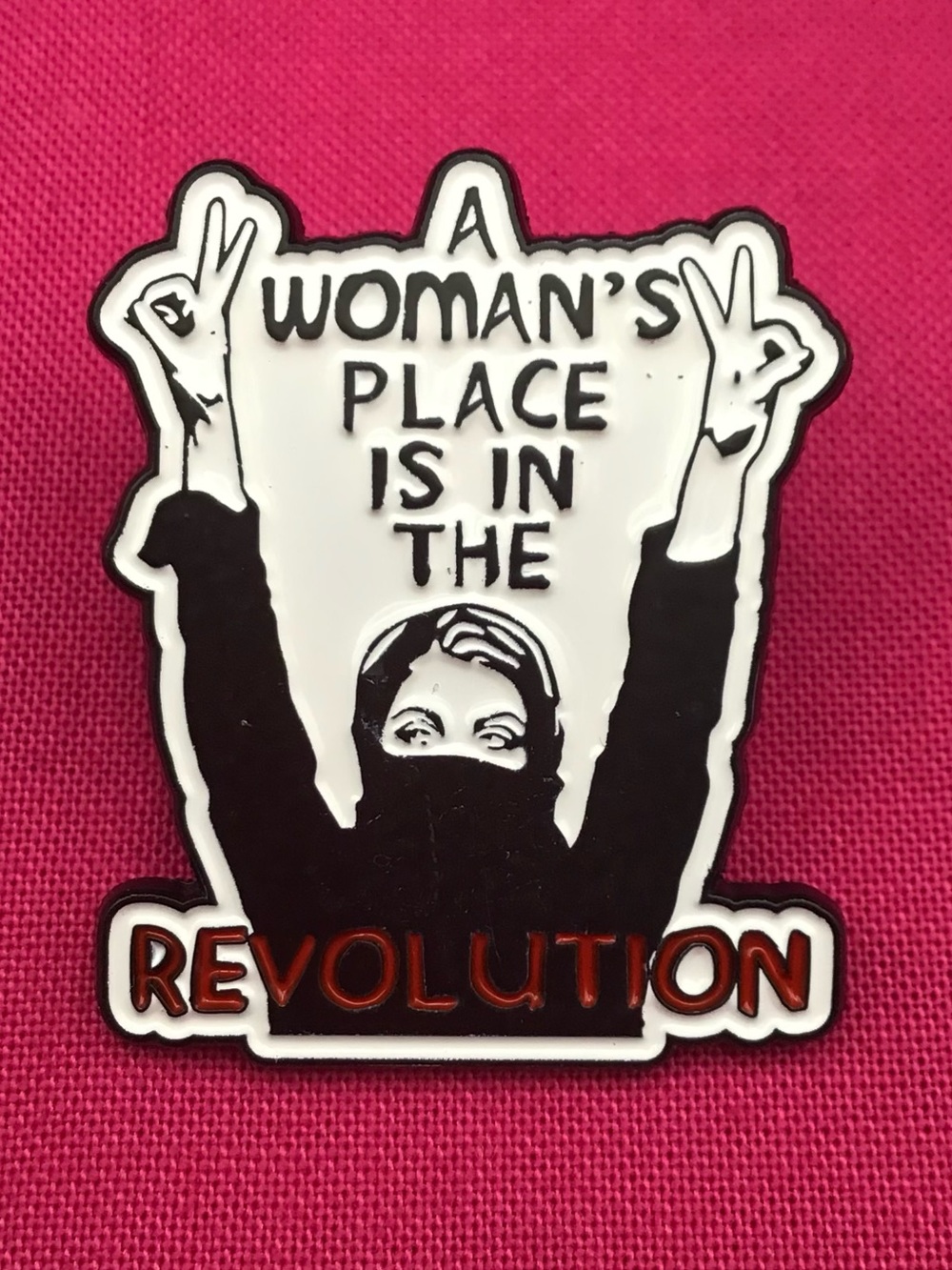 Revolution Enamel Pin